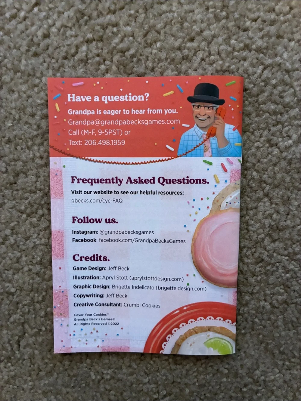 Game “Cover Your Cookies” Featuring Crumbl
